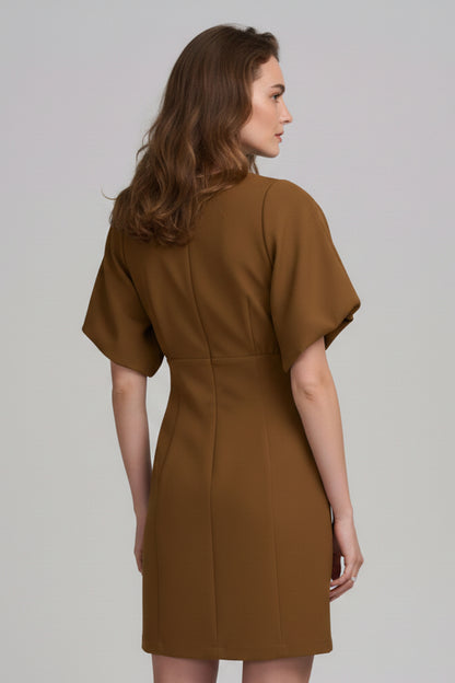 Balloon Sleeve Dress