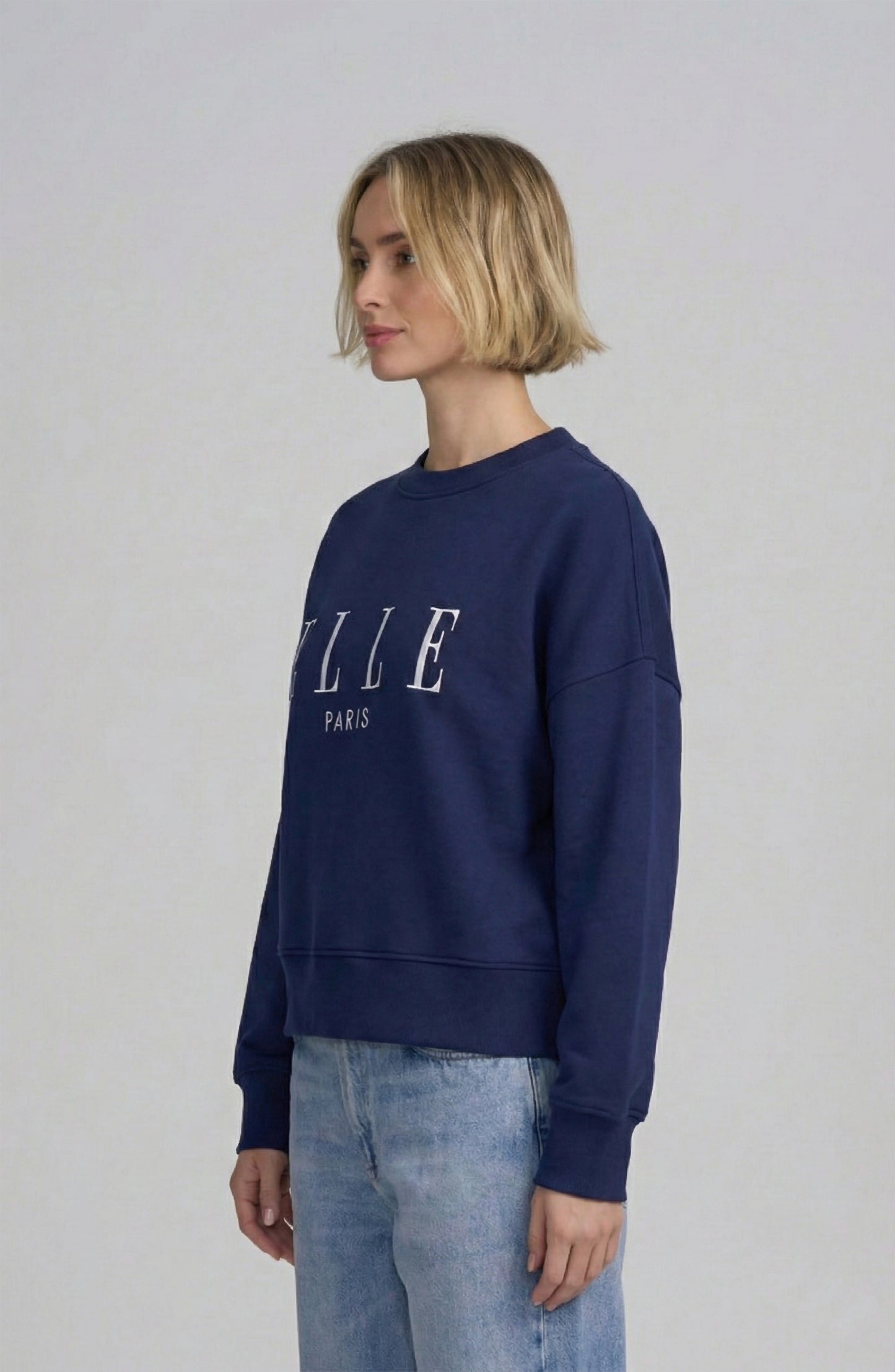 Embroidered Elle Sweatshirt