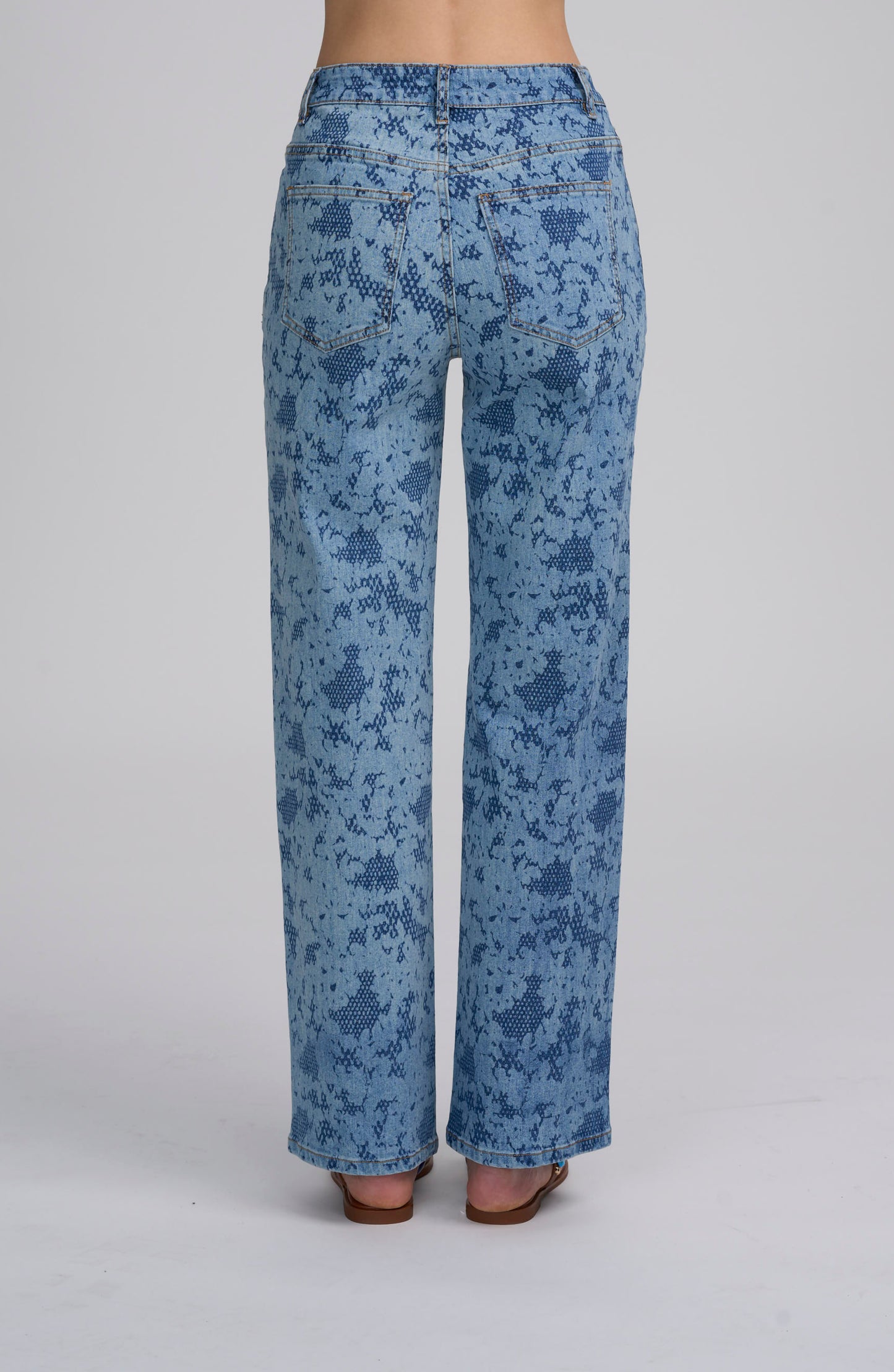 Printed Lace Jean