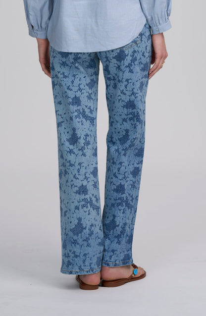 Printed Lace Jean