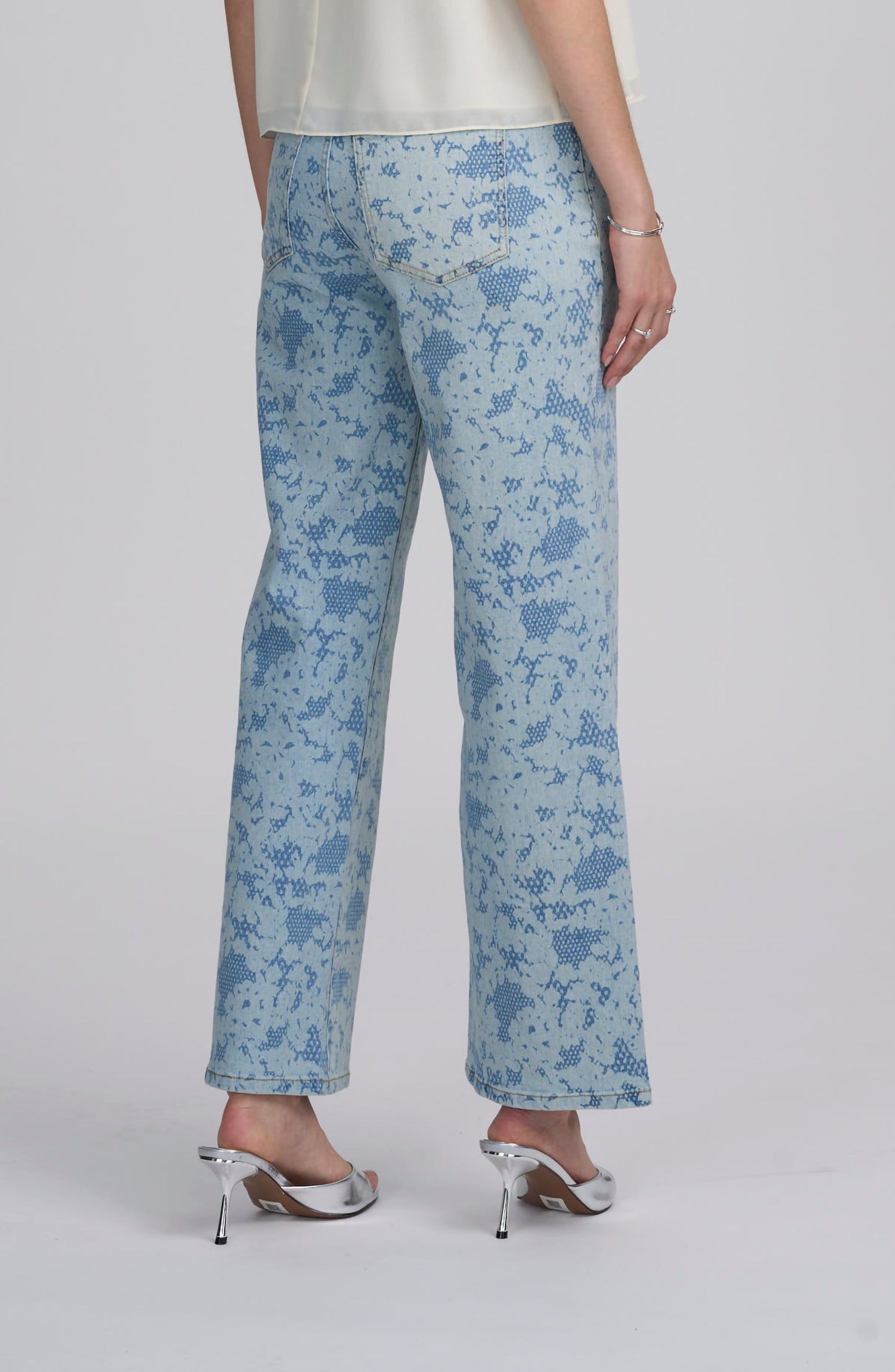 Printed Lace Jean
