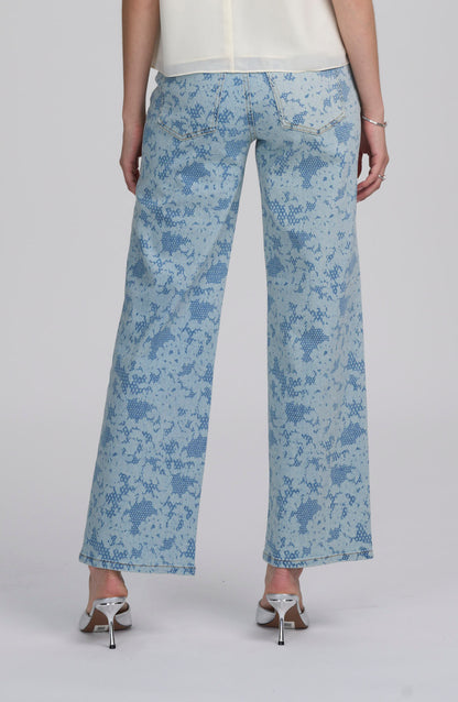 Printed Lace Jean