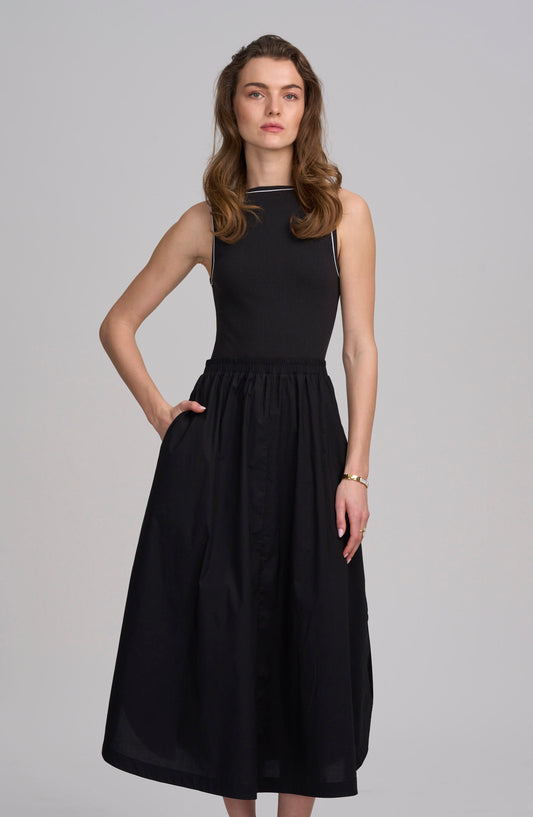 Mix Media Tank Dress
