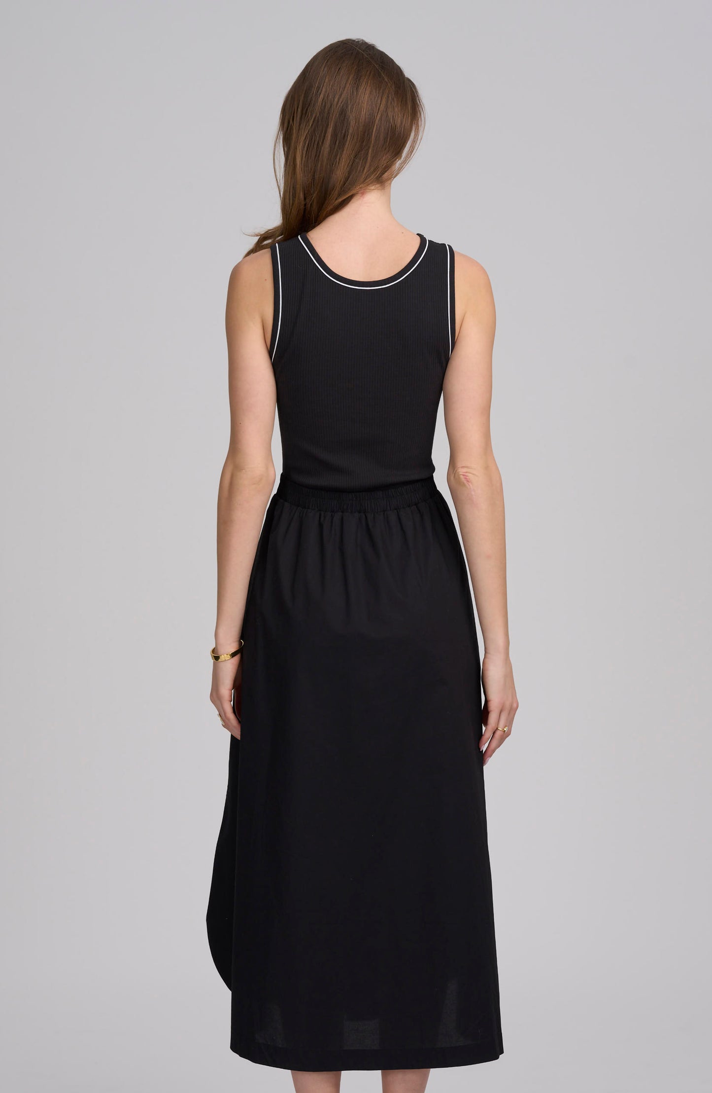 Mix Media Tank Dress