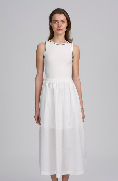 Mix Media Tank Dress
