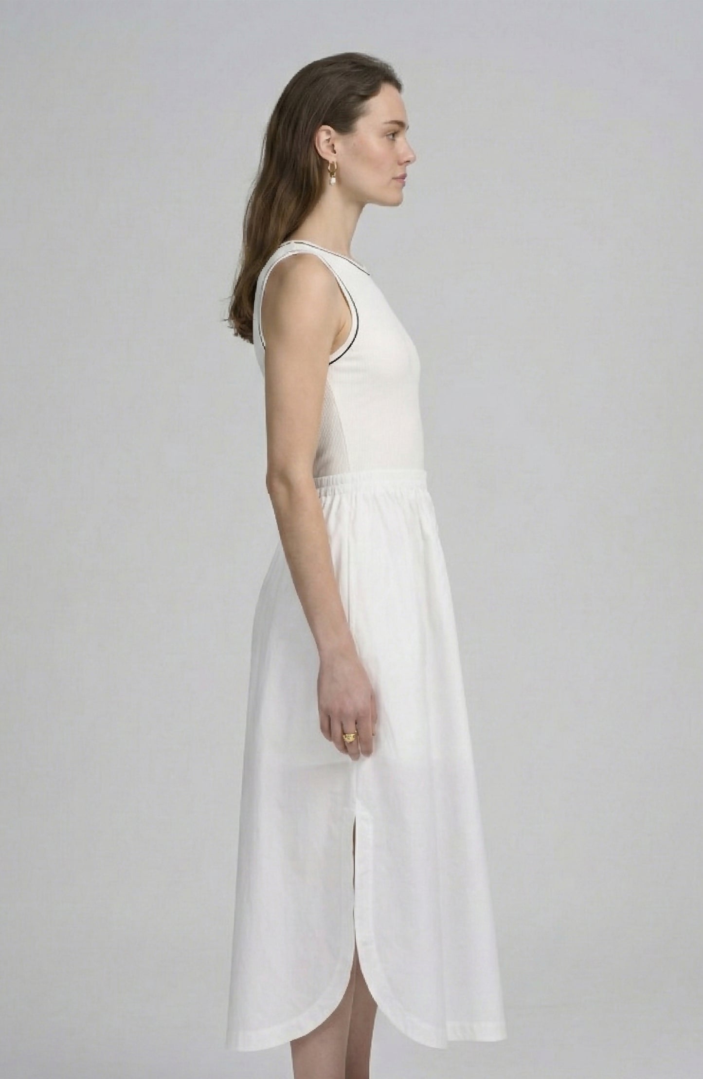 Mix Media Tank Dress