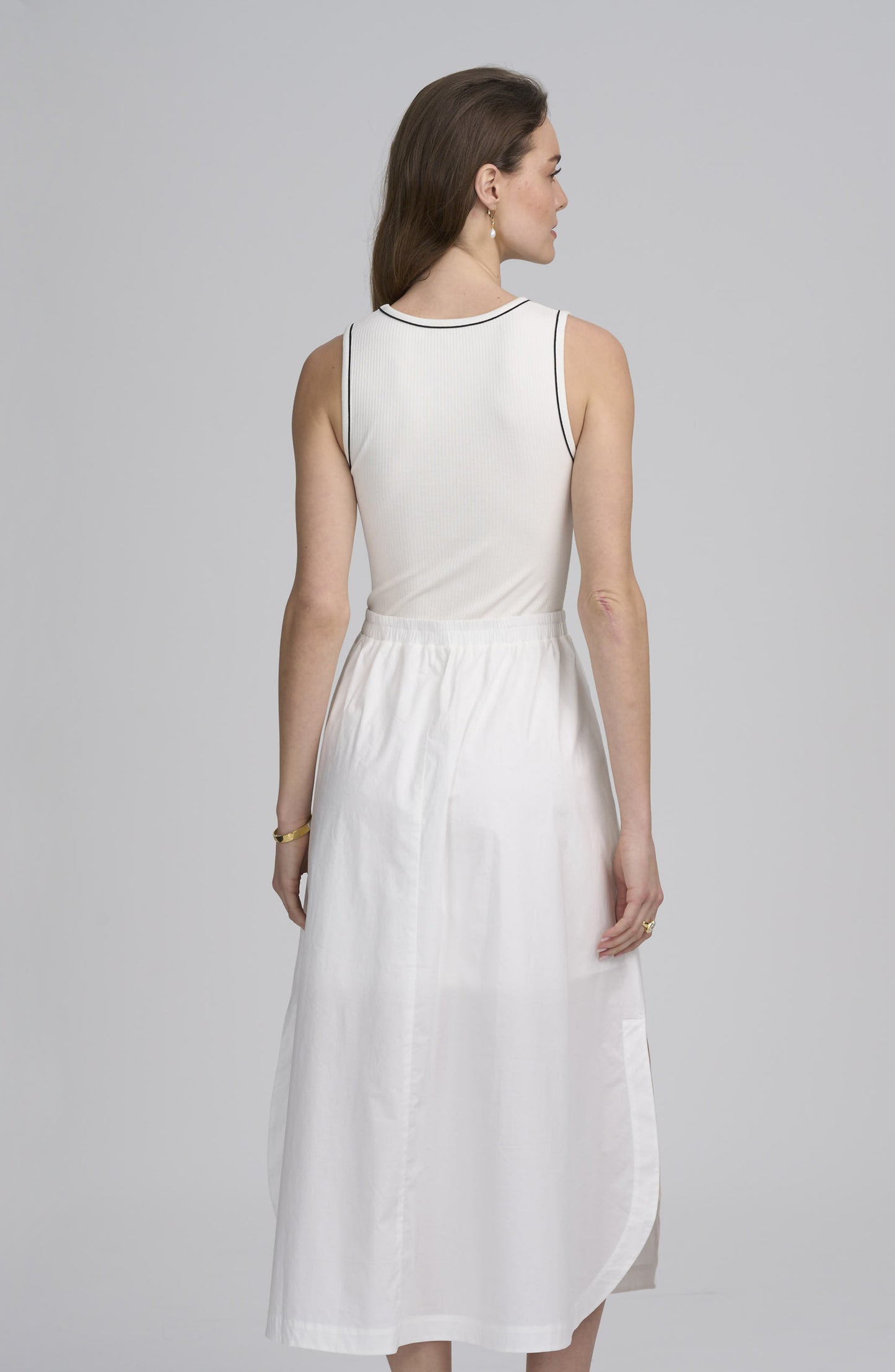 Mix Media Tank Dress