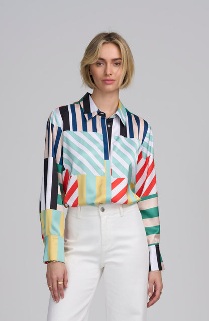 Striped Long Sleeve Shirt