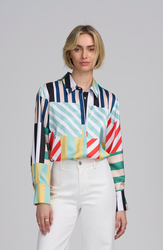 Striped Long Sleeve Shirt