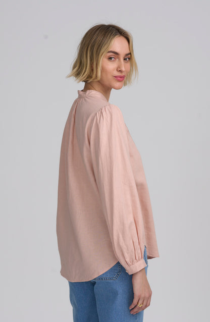 Lace Yoke Shirt