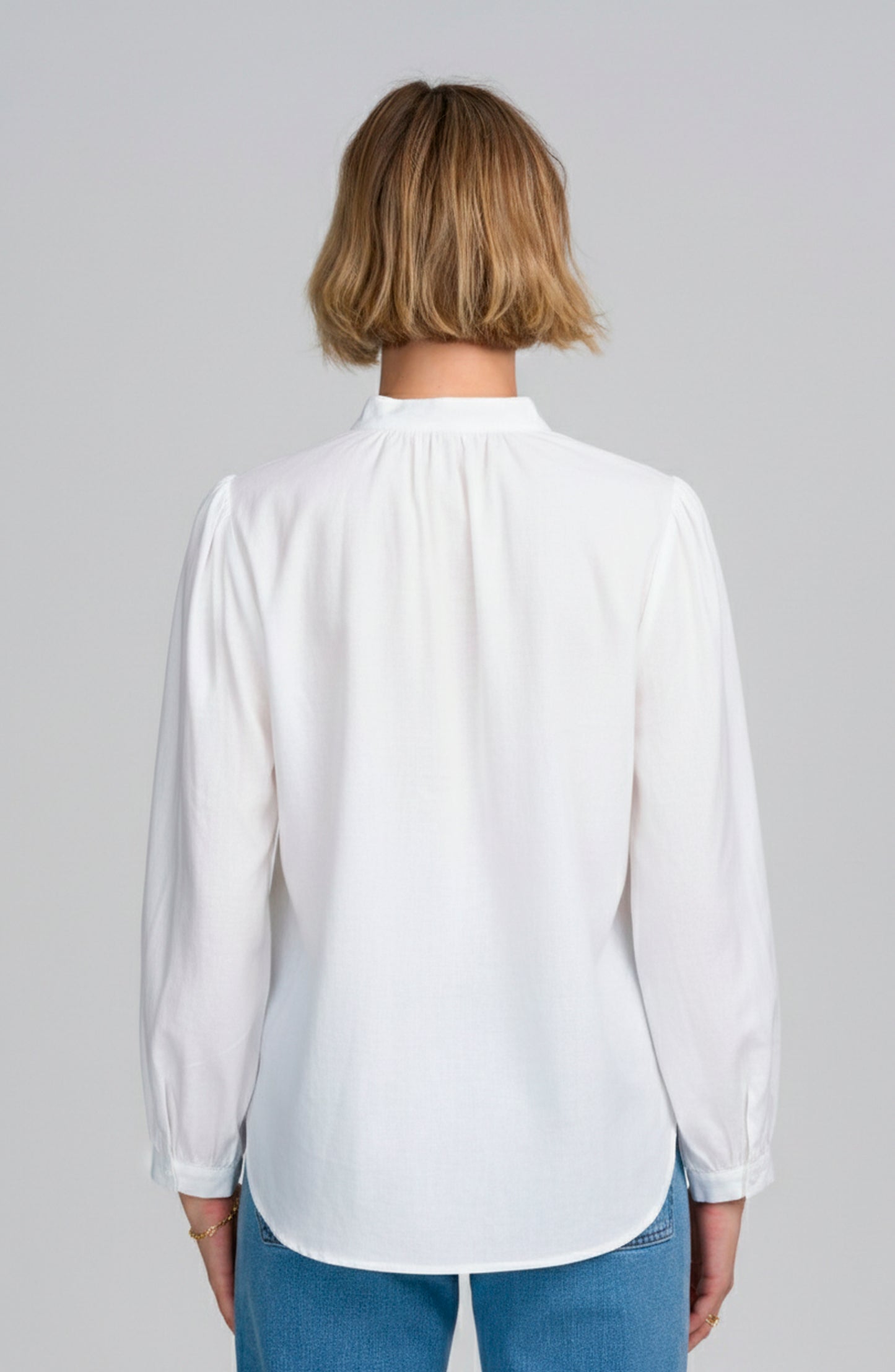 Lace Yoke Shirt