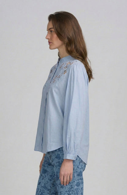 Lace Yoke Shirt