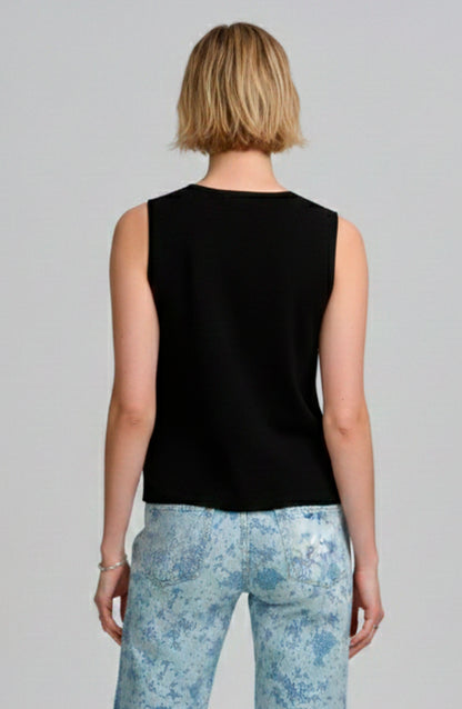 Floral Applique Shell