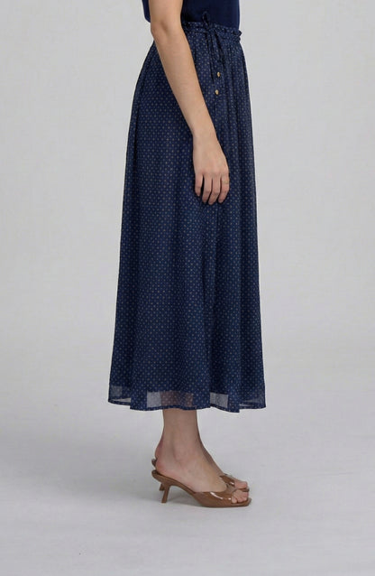 Printed Chiffon Skirt