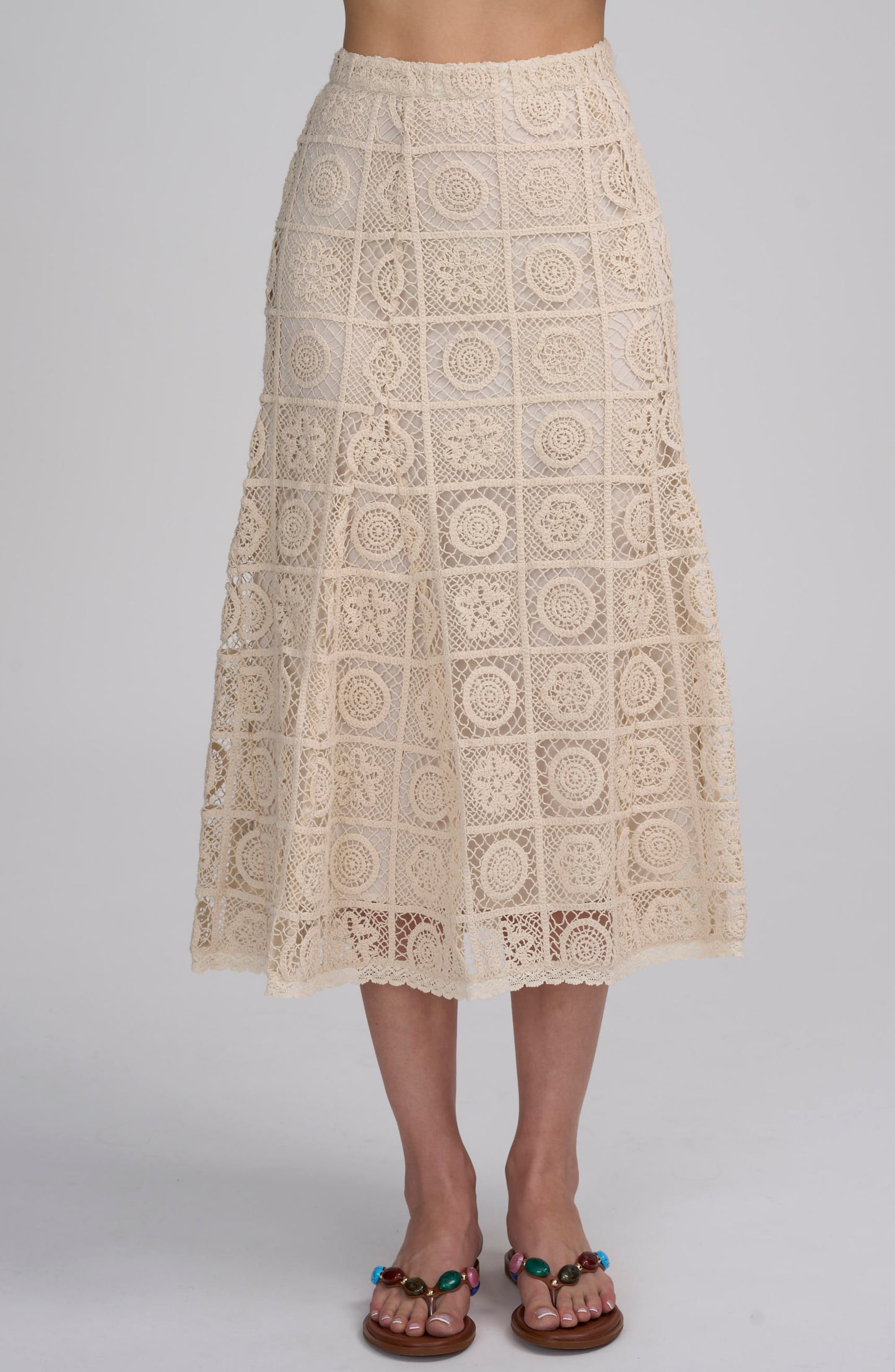Crochet Lace Skirt