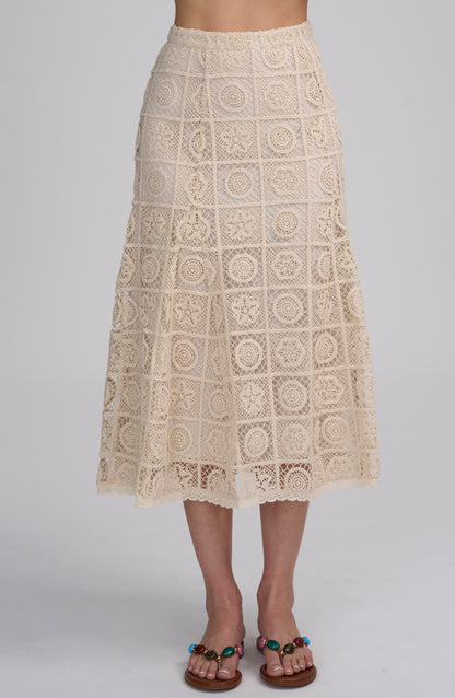 Crochet Lace Skirt