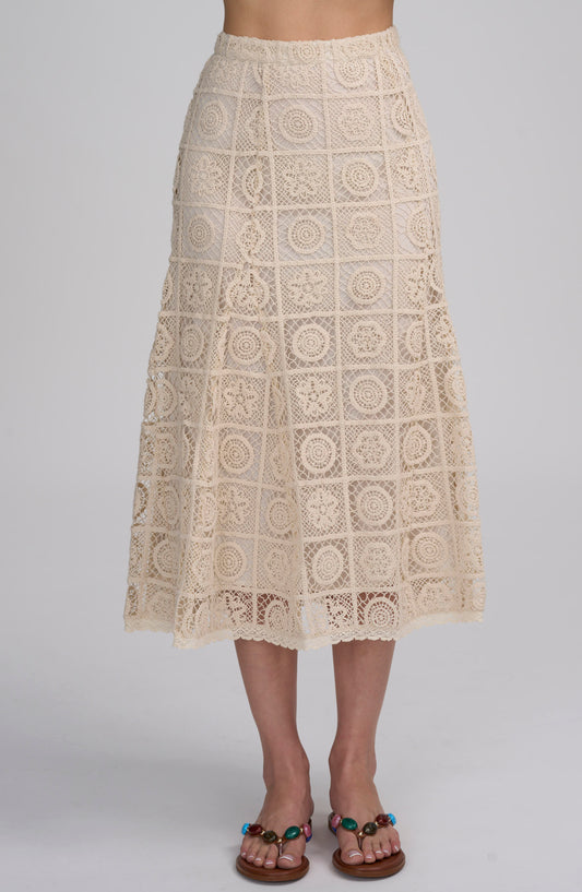 Crochet Lace Skirt