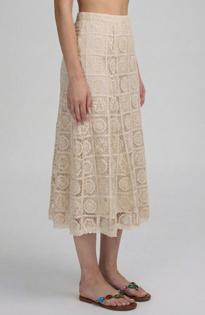 Crochet Lace Skirt