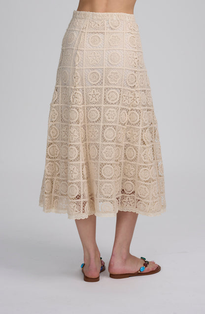 Crochet Lace Skirt