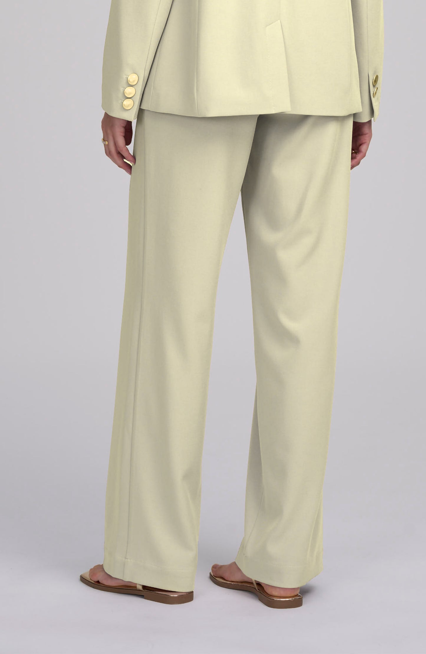 Woven Pant With Button