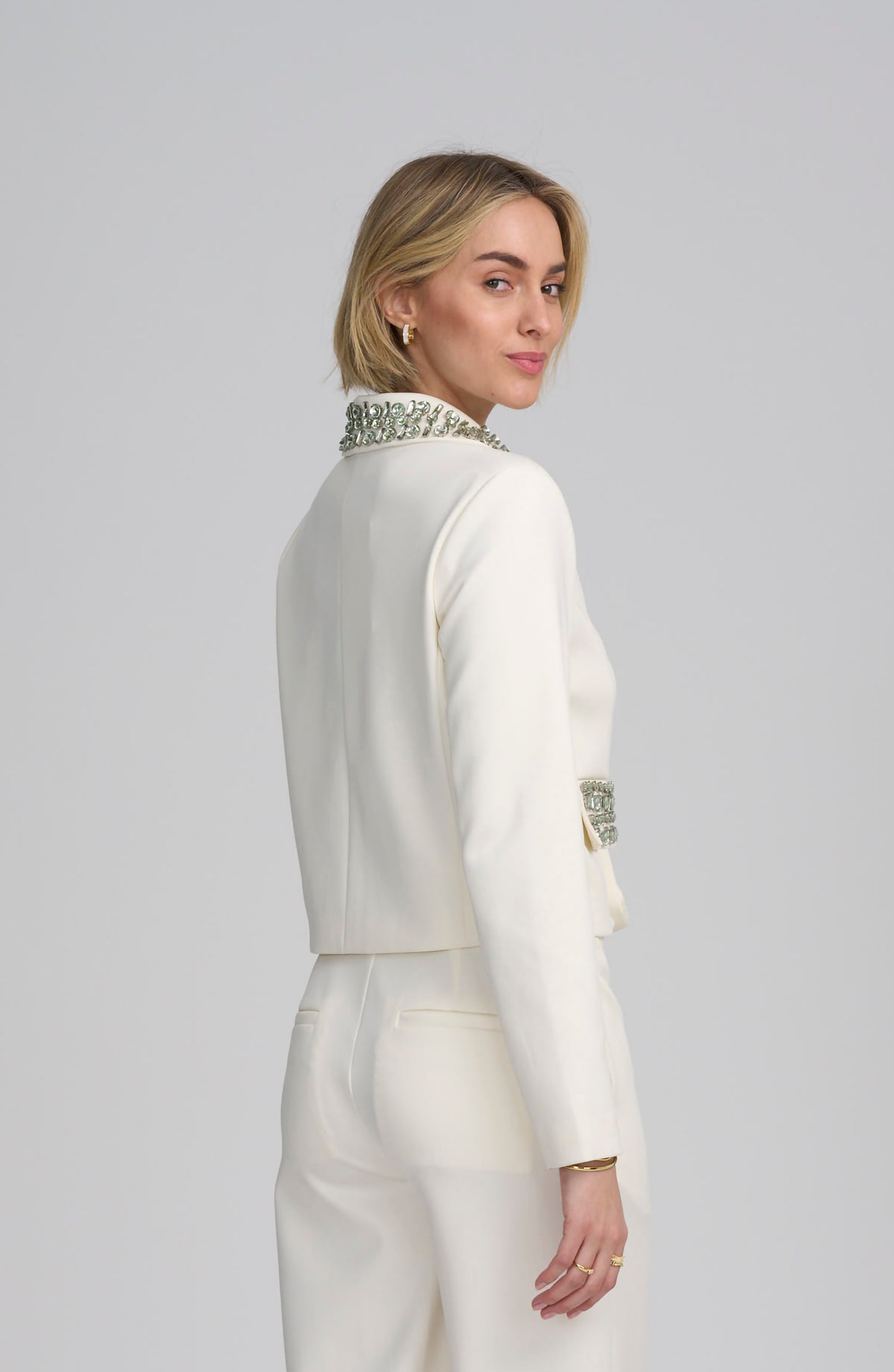 Embellished Boxy Jacket