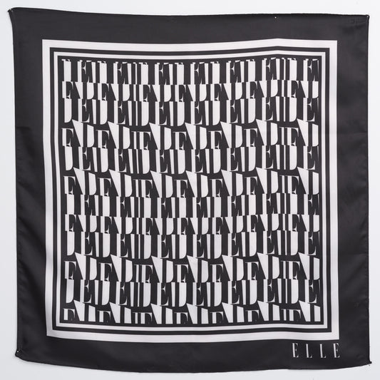 Printed Satin Scarf