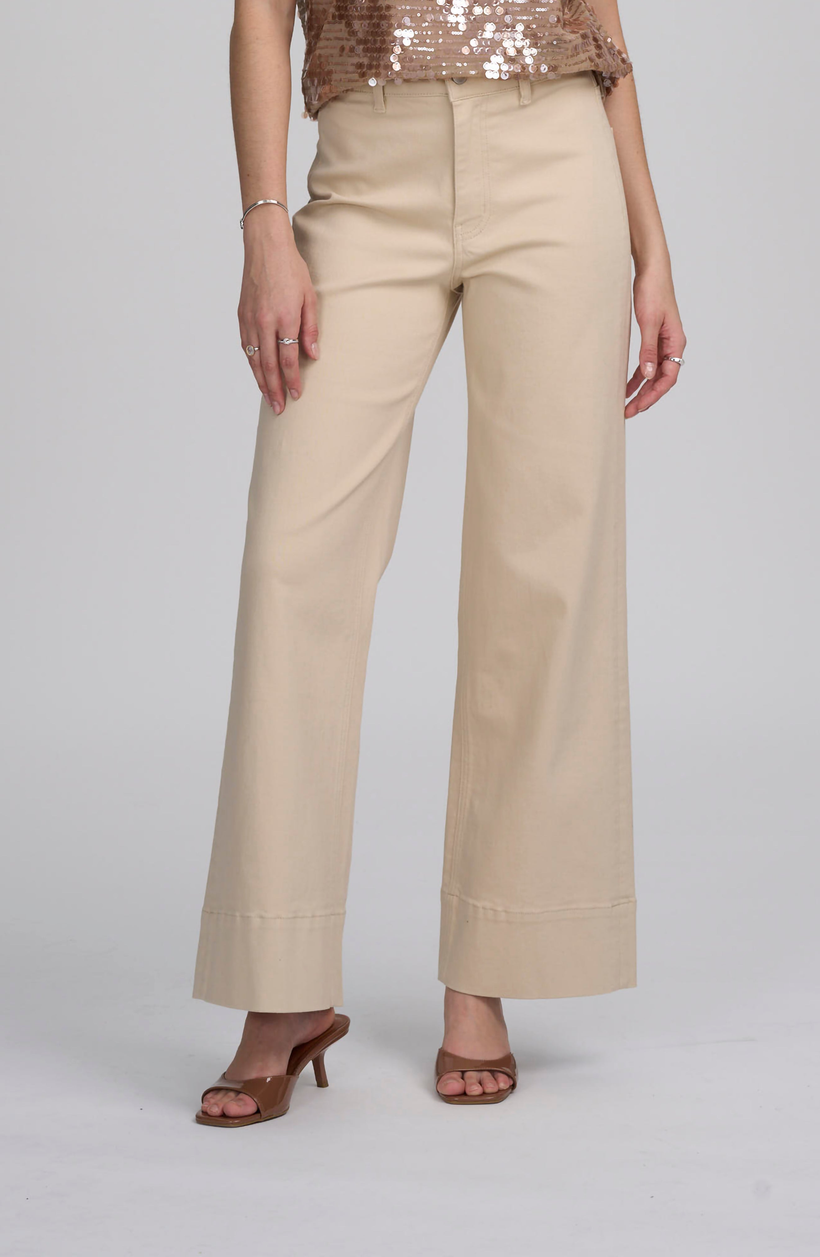 Cropped Wide Leg Jean – Elle Design Collective
