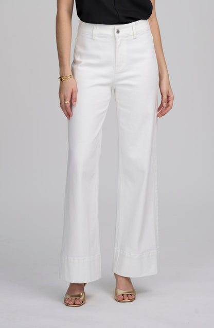 Cropped Wide Leg Jean