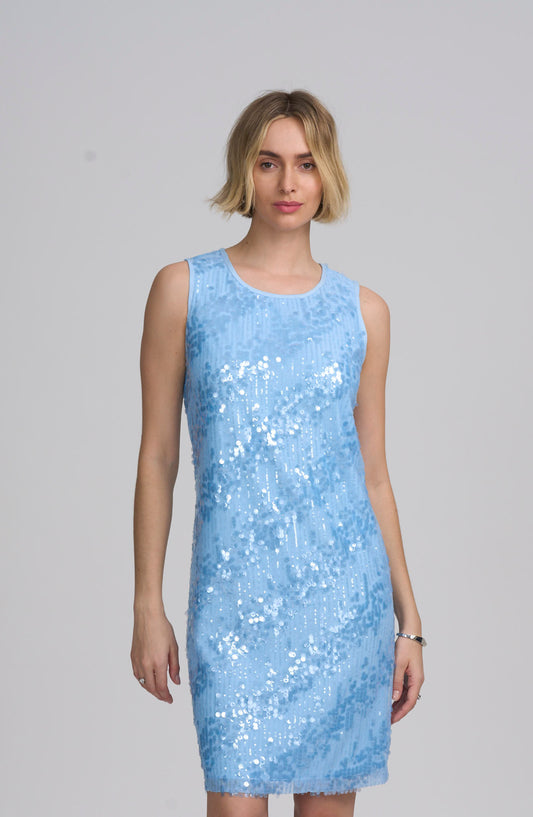 Sequin Overlay Dress