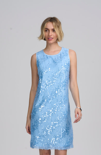 Sequin Overlay Dress