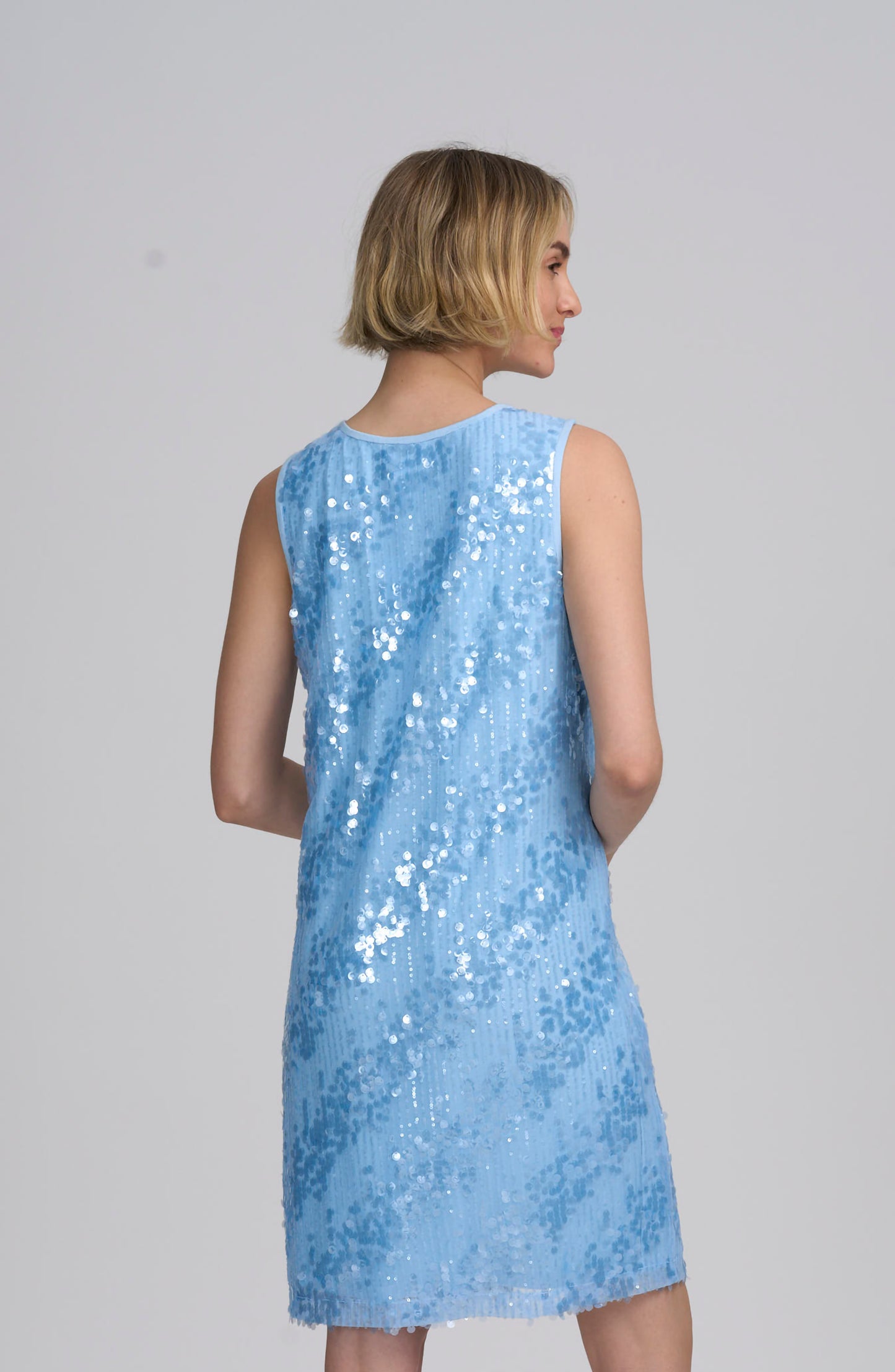 Sequin Overlay Dress