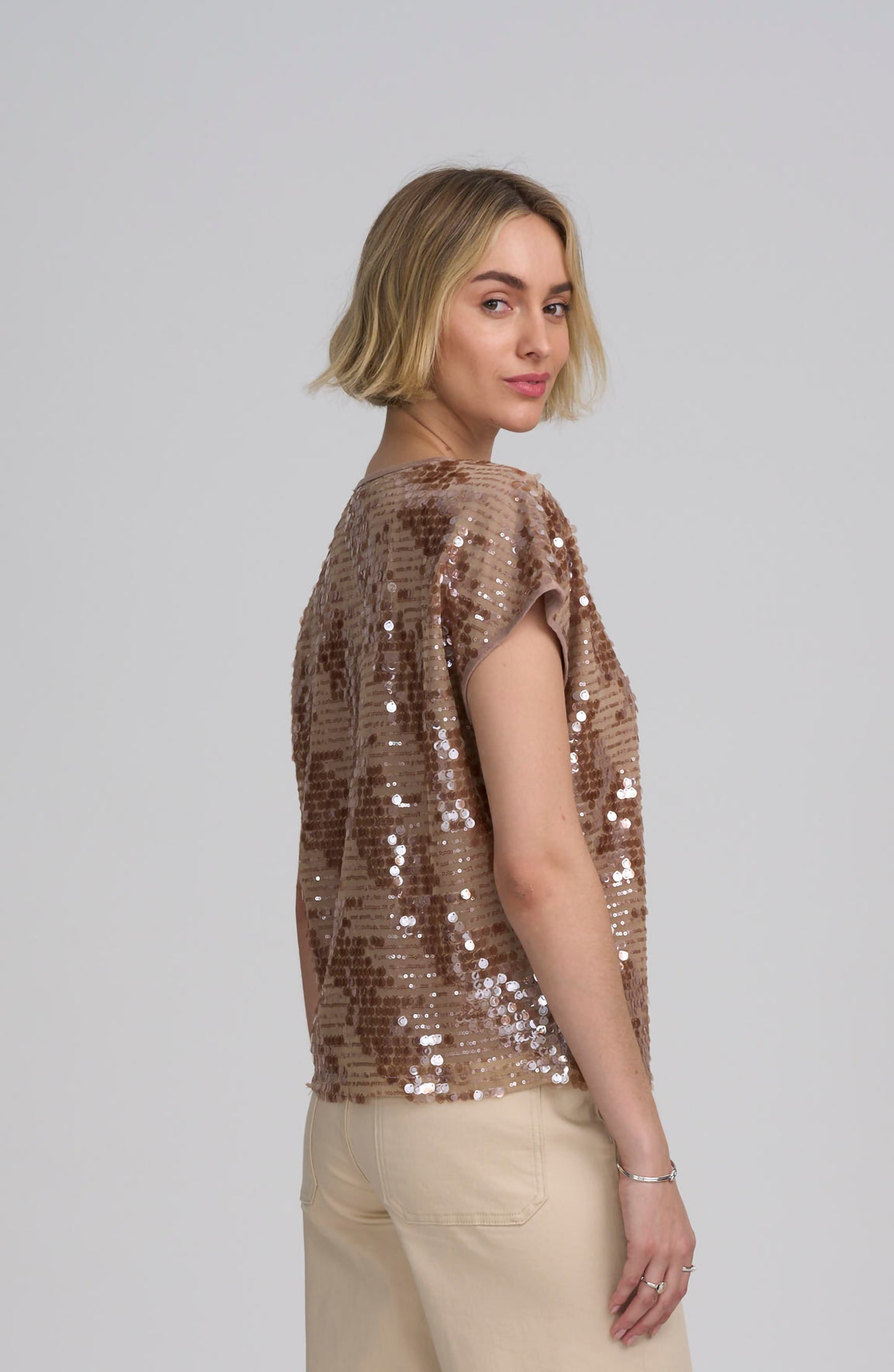 Sequin Tee