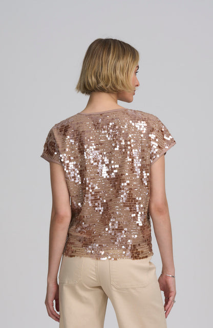 Sequin Tee