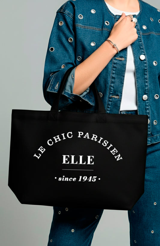 Le Chic Parisien Printed Tote