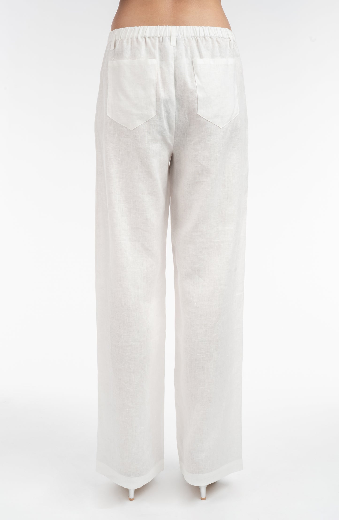 Linen Drawcord Pant