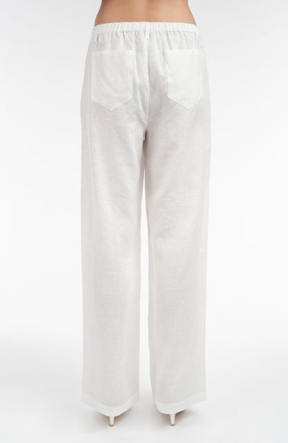 Linen Drawcord Pant