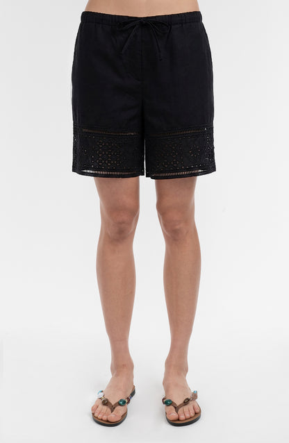 Lace Inset Short