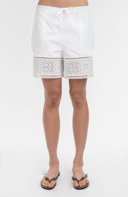 Lace Inset Short