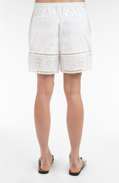 Lace Inset Short