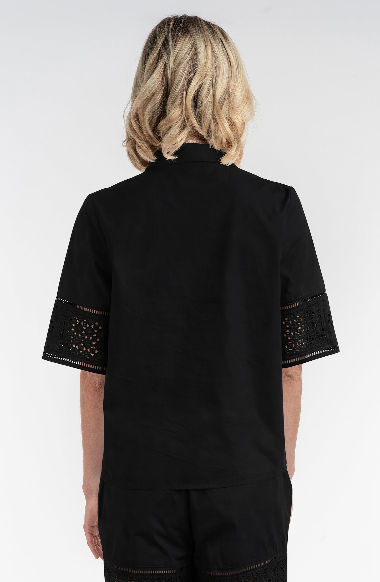Lace Inset Shirt