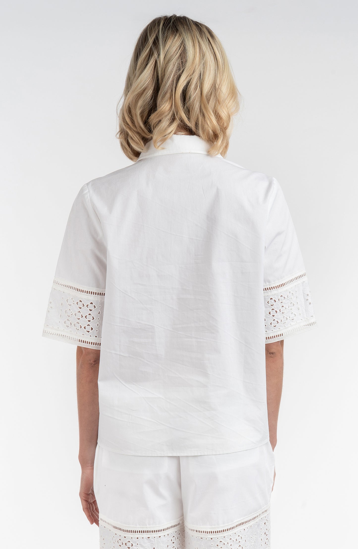 Lace Inset Shirt