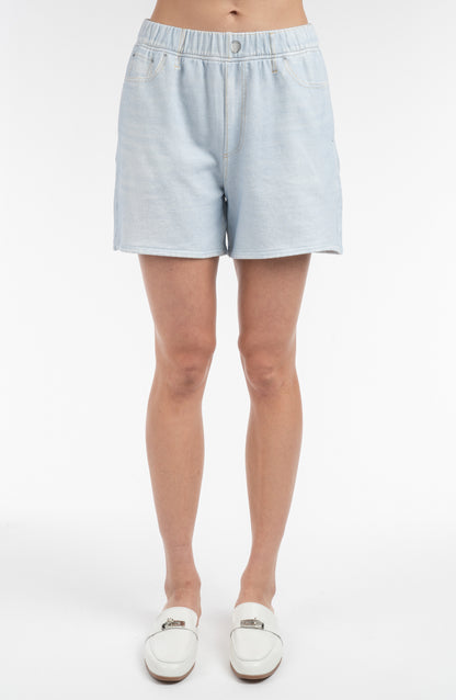 Knit Denim Jort