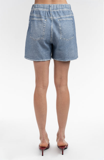 Knit Denim Jort