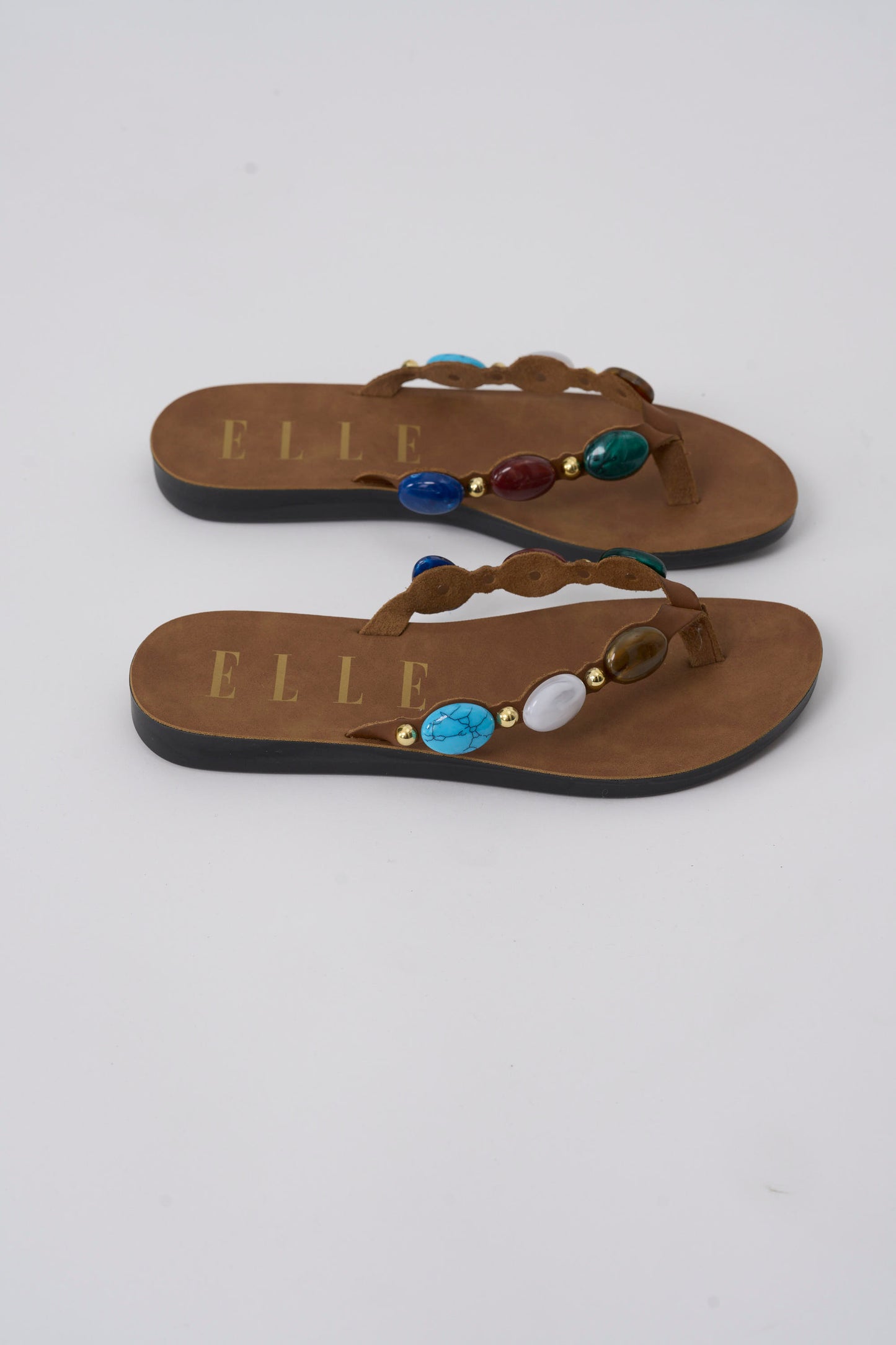 Jeweled Flip Flops
