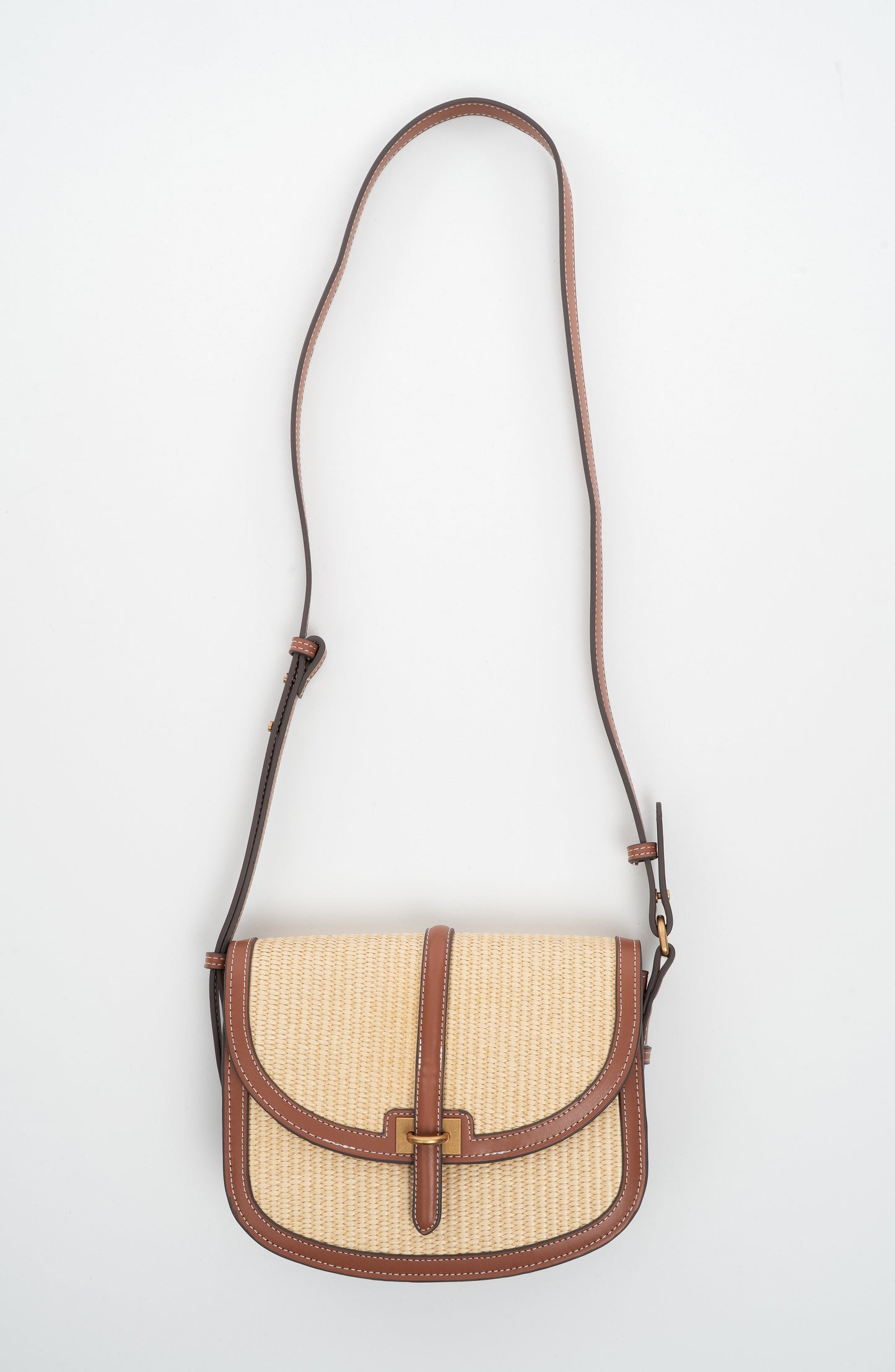 Crossbody Jute Bag