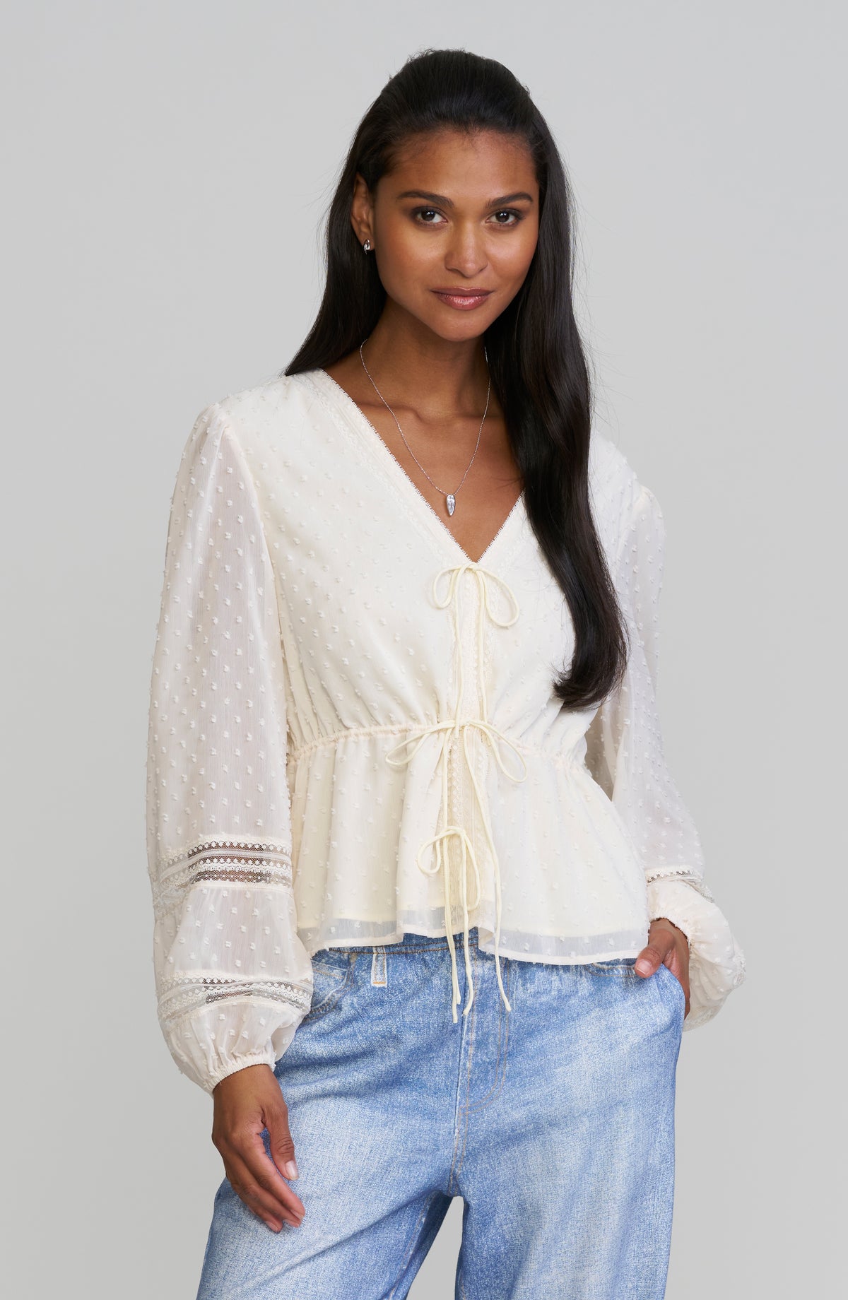 Lace Detailed Blouse