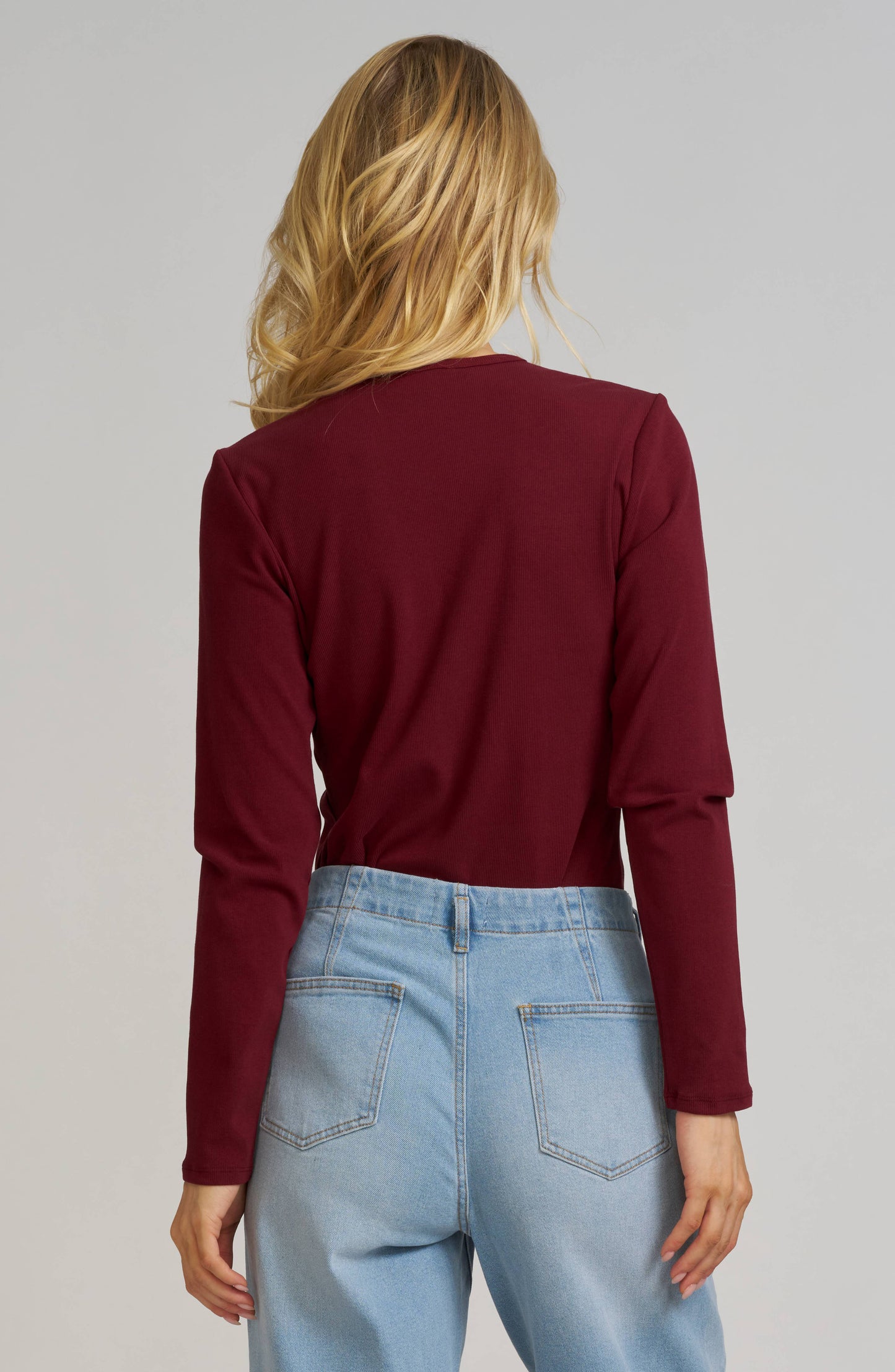 Elle Embroidered Long Sleeve Shirt