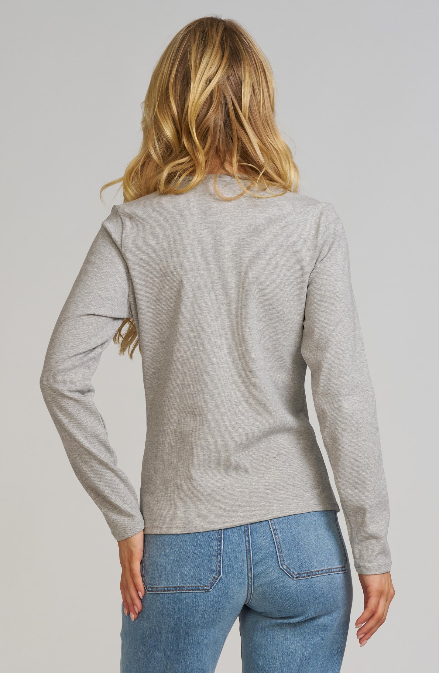 Elle Embroidered Long Sleeve Shirt