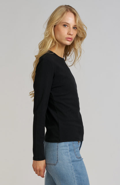 Elle Embroidered Long Sleeve Shirt