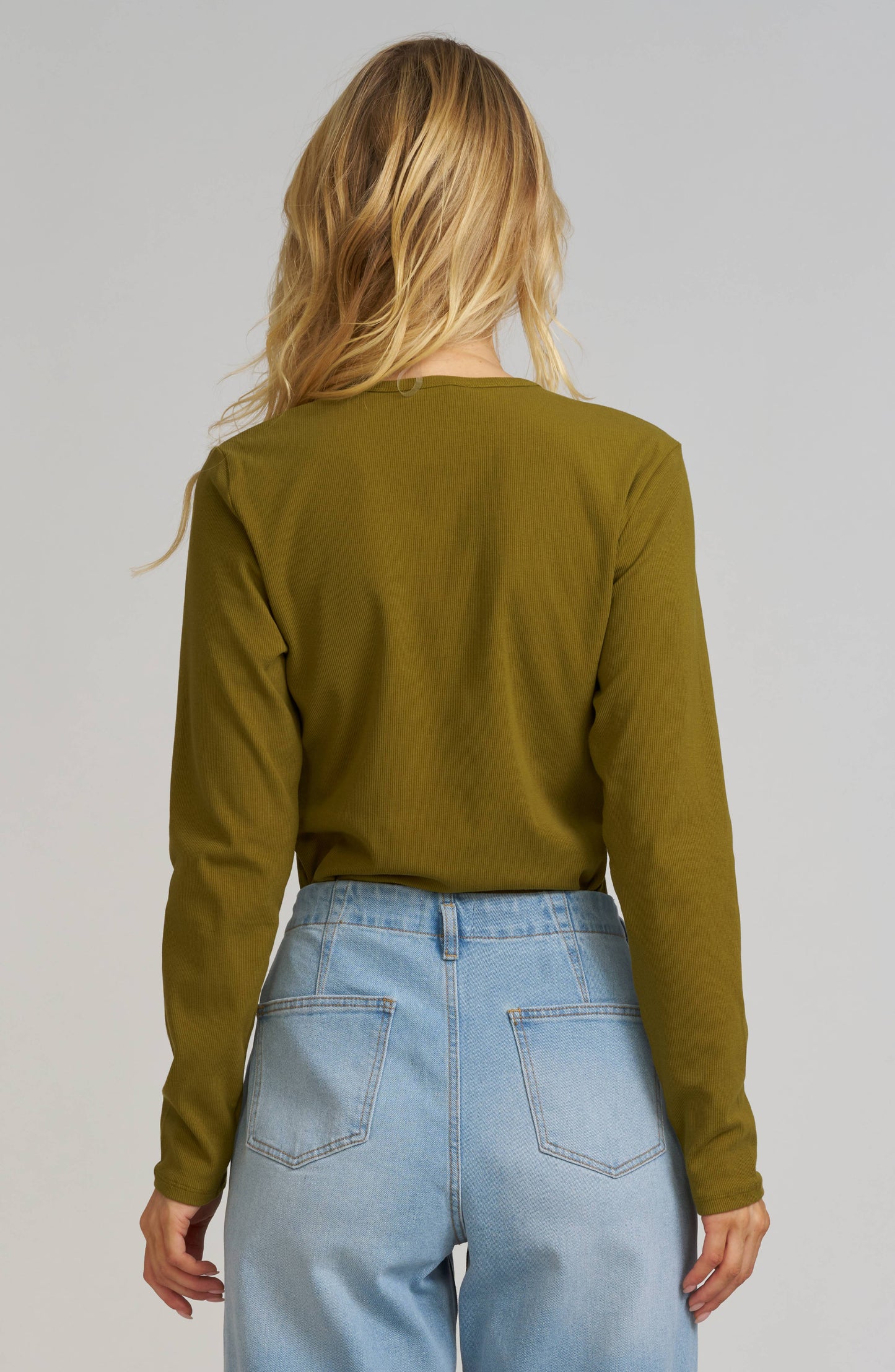 Elle Embroidered Long Sleeve Shirt